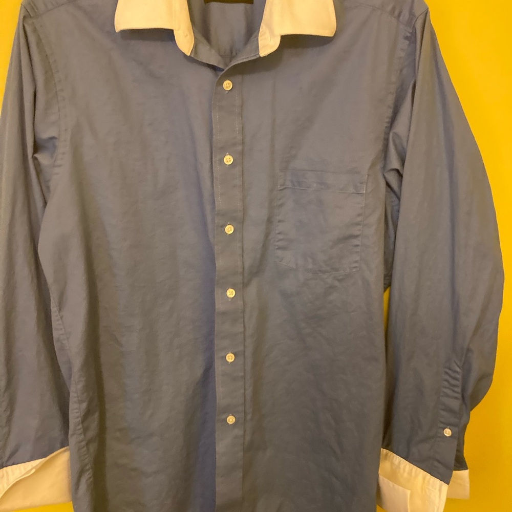 Donald J Trump button-down French dress shirt